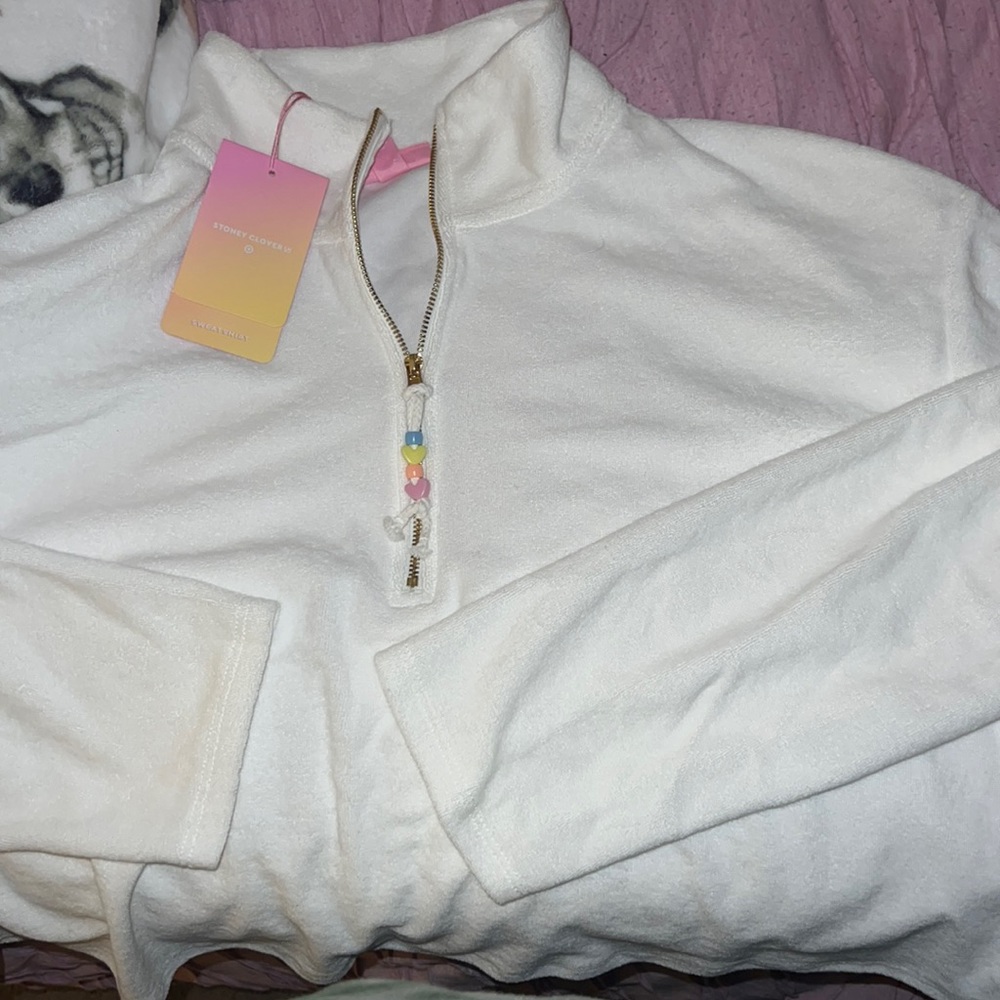 Stoney Clover Lane crop sweatshirt